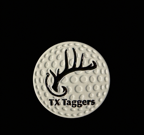 TxTaggers Golf Ball Marker