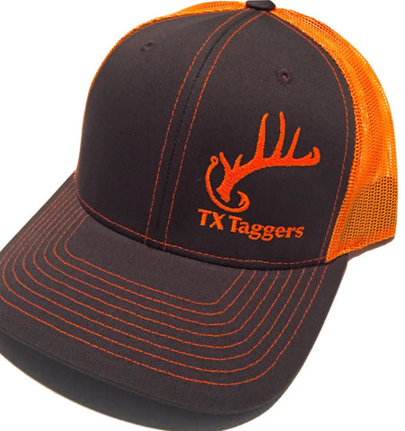 Texas Taggers Charcoal/Orange Trucker Hat