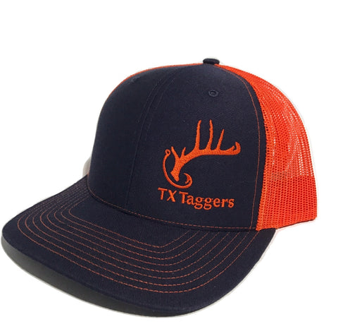 Texas Taggers Blue/Orange Trucker Hat