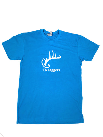 Turquoise Texas Taggers Tshirt