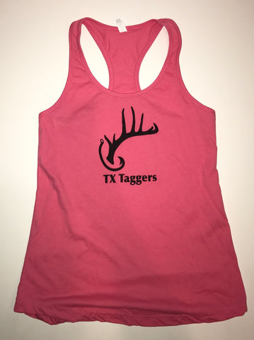 Texas Taggers Ladies Pink Tank