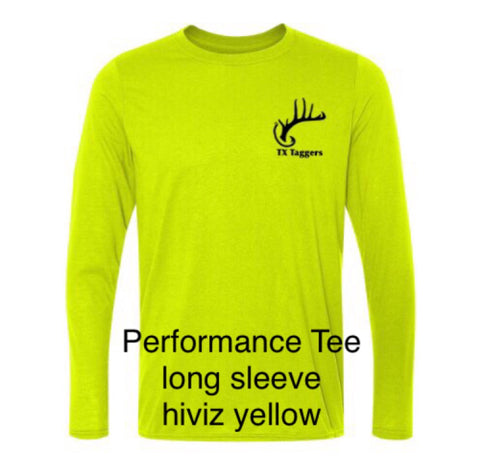 HiViz Performance Texas Taggers Fishing Shirt