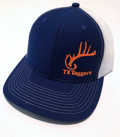 Texas Taggers Blue/white  Trucker Hat
