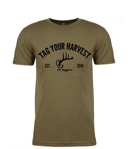 Tag Your Harvest Tshirt (olive)
