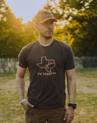 Espresso State Texas Taggers Tshirt