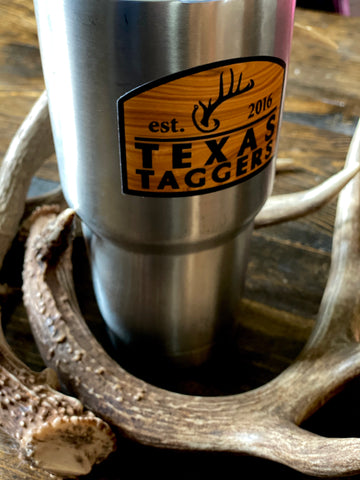 Texas Taggers Wood Decal