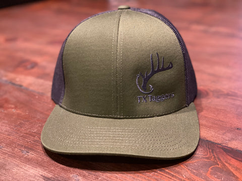 Tx Taggers Trucker Olive/Charcoal