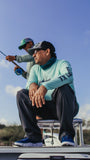 Sea Foam Texas Taggers Fishing Shirt